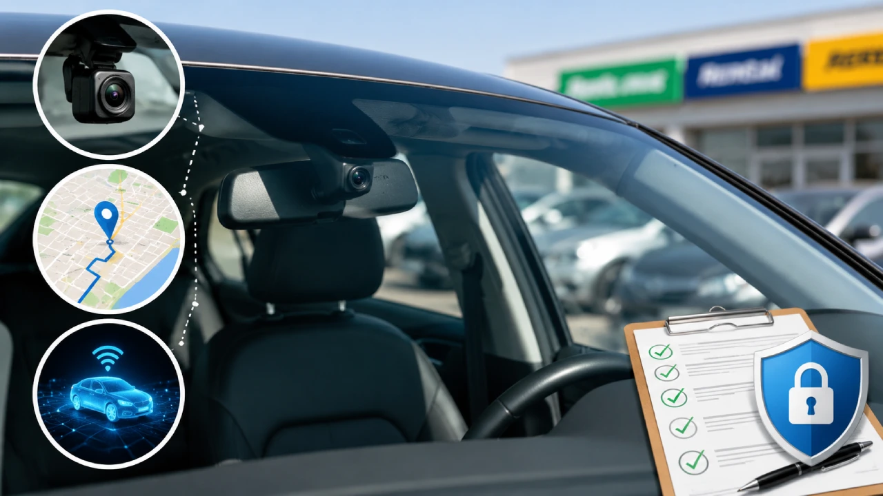Rental Car Cameras And Gps Tracking