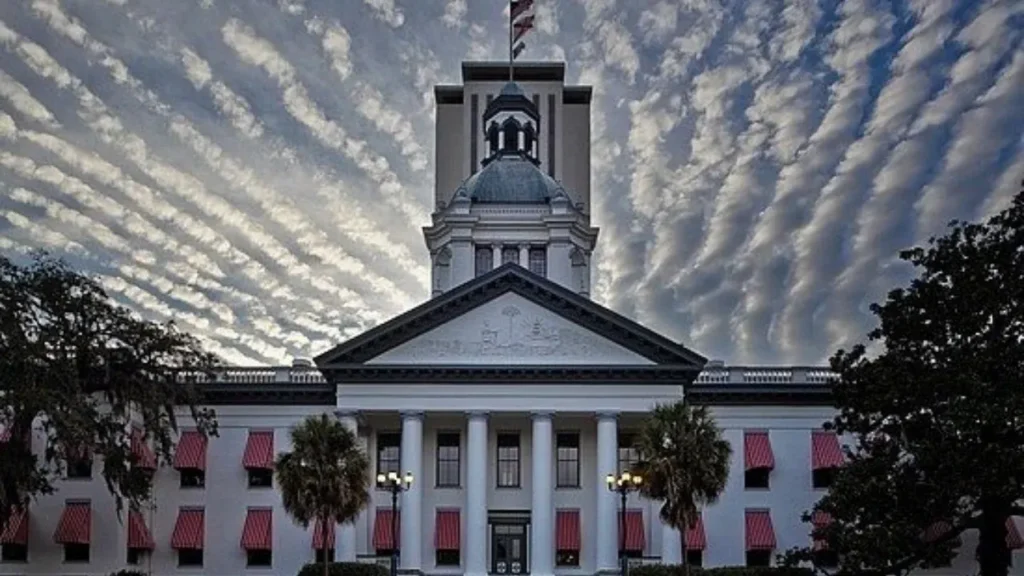 Florida State Capitol building in Tallahassee, Florida