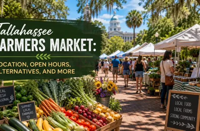 Tallahassee Farmers Market: Location, Open Hours, Alternatives, and More