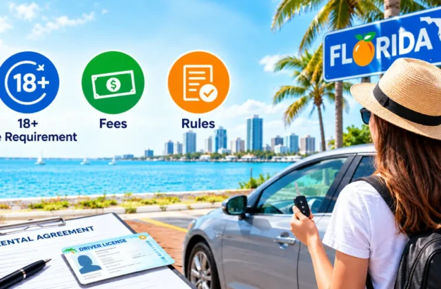 Minimum Florida Car Rental Age Requirements, Fees, and Rules