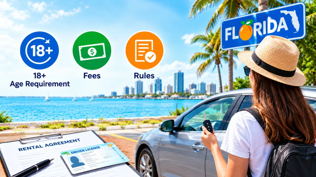 Minimum Florida Car Rental Age Requirements, Fees, and Rules
