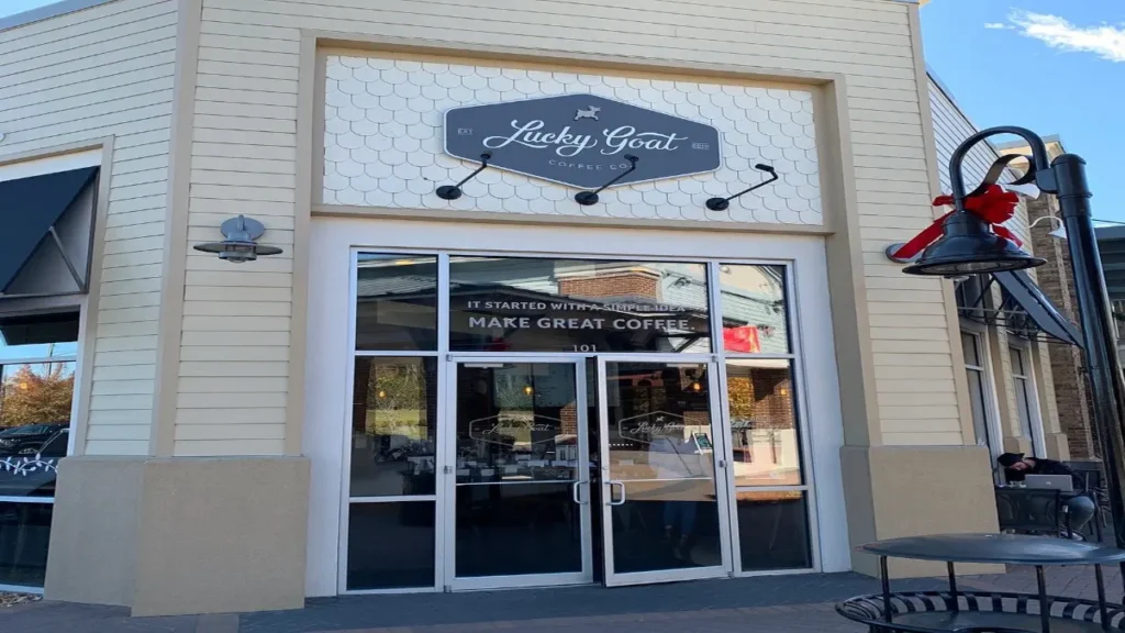 Lucky Goat Coffee storefront
