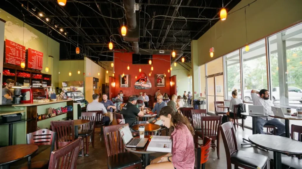 Red Eye Coffee shop interior